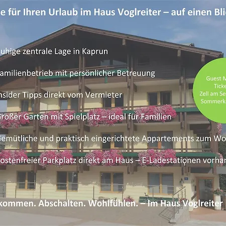 Apartamento Nr 12 Haus Voglreiter Kaprun